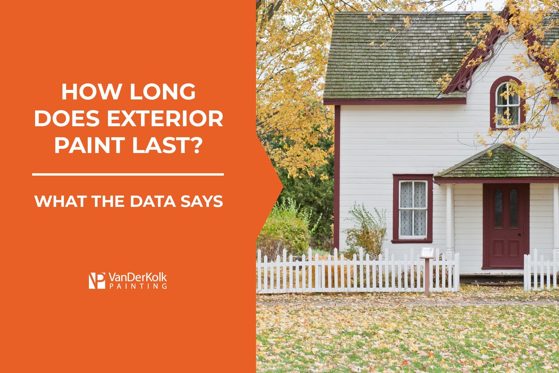How long does exterior paint last ? what the data says