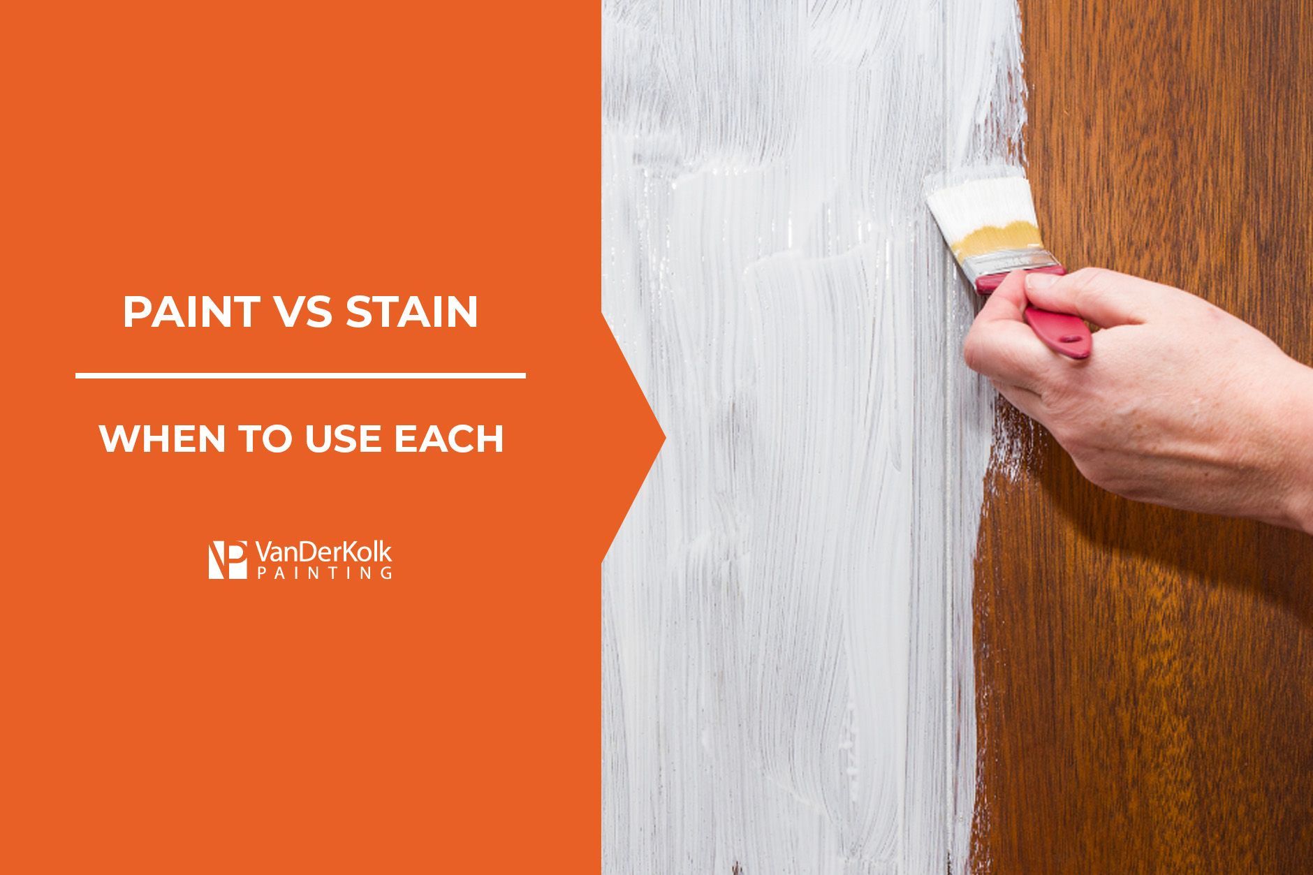 Paint vs. Stain