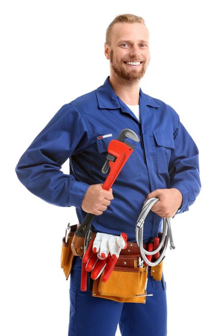 Happy Plumber