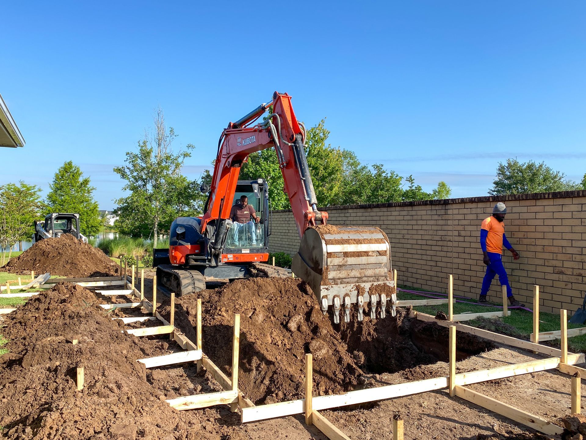 Excavating Land for a Pool