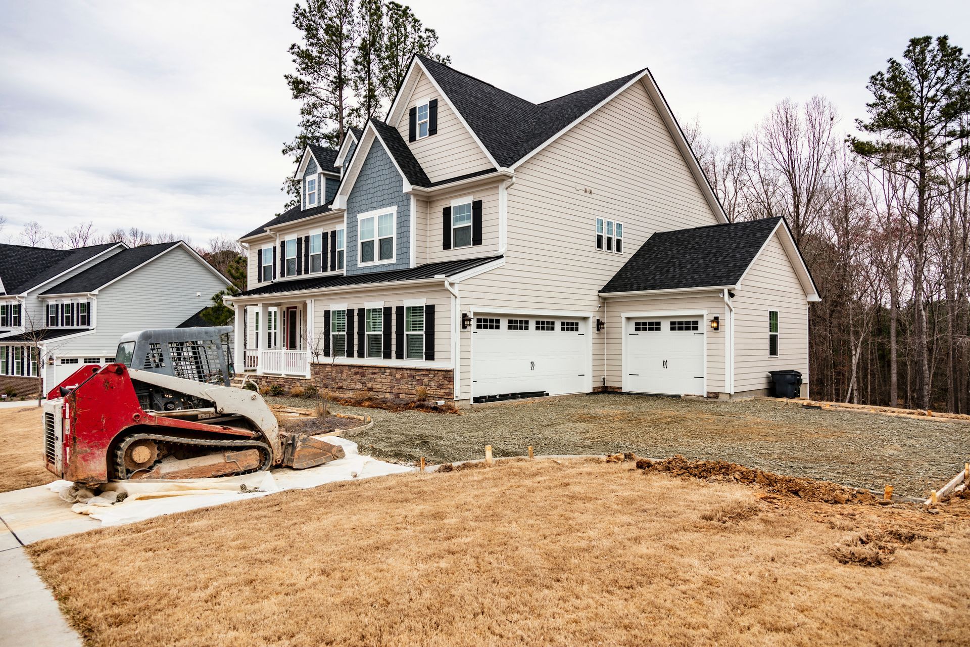 Driveway Land Excavation