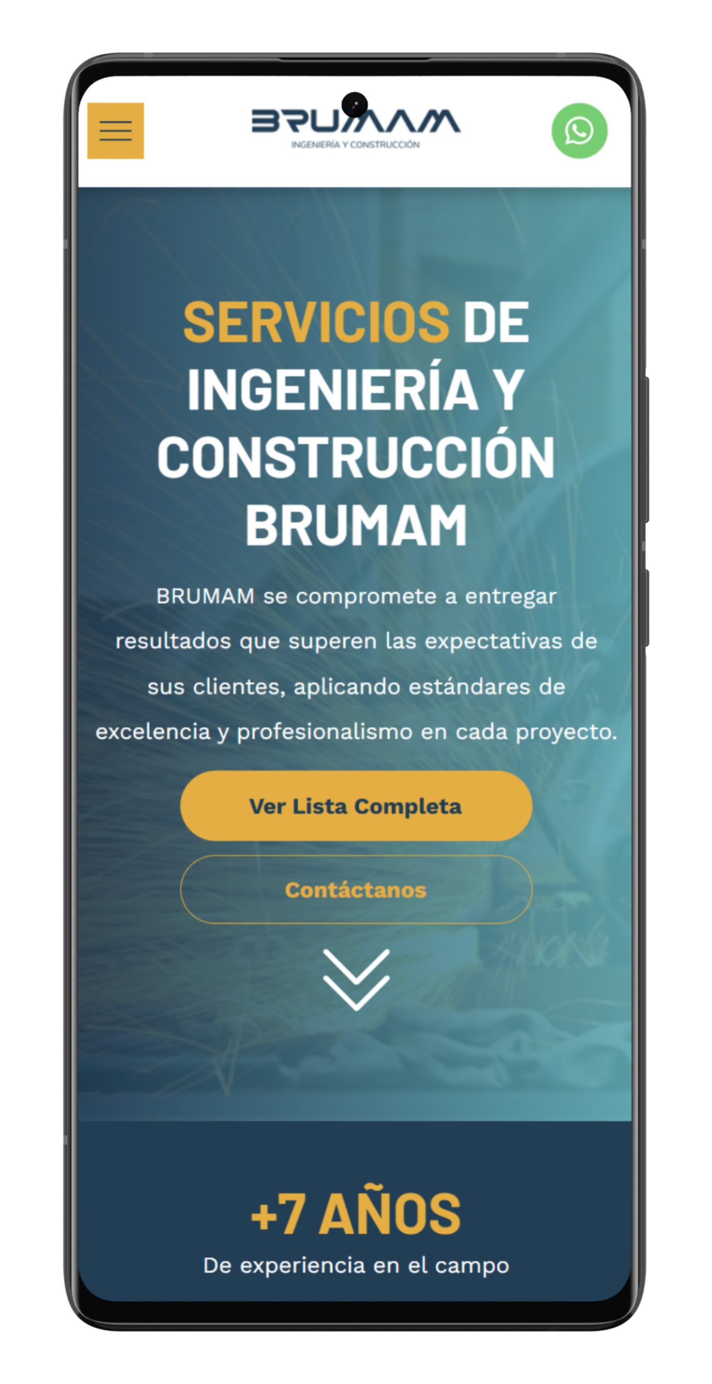 Smartphone displaying a website with notepads featuring a space-themed design.