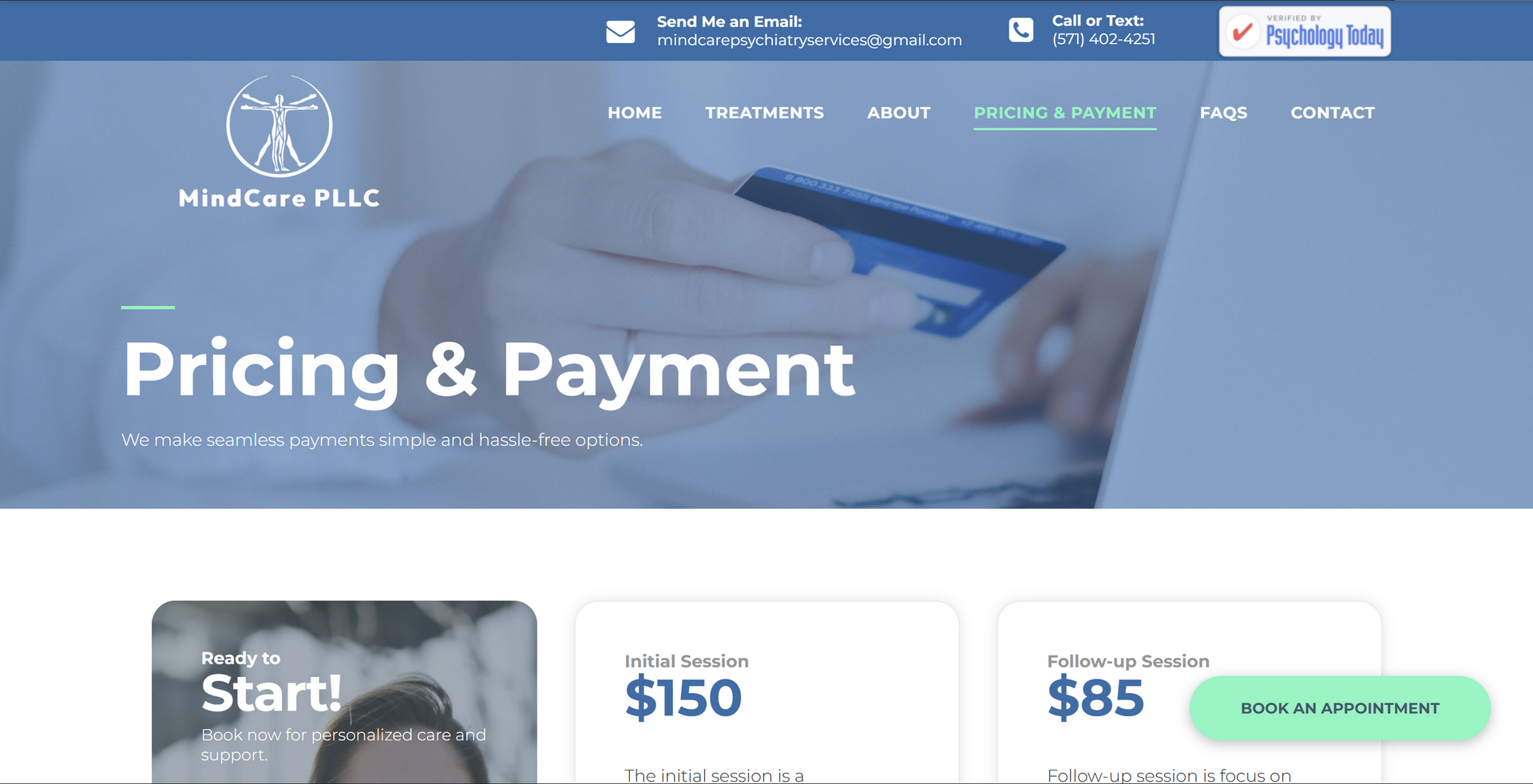 Website page: 