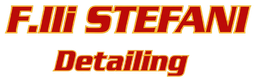 Logo F.lli STEFANI in rosso e giallo corsivo su sfondo bianco