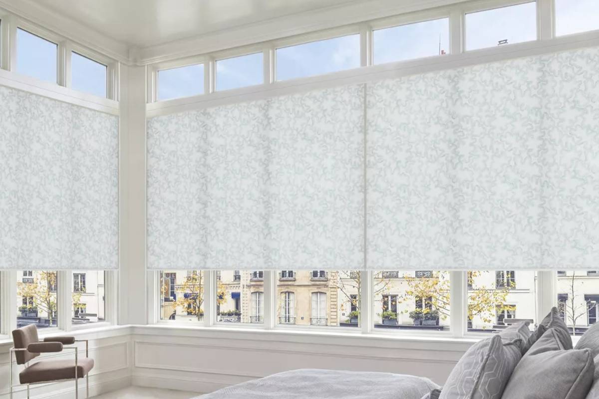 Hunter Douglas Designer Roller Shades protecting your home
