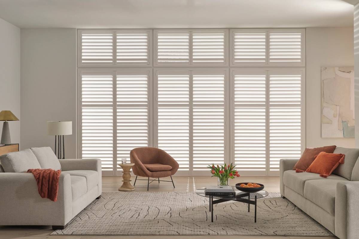 Hunter Douglas Palm Beach™ Polysatin™ Vinyl Shutters in Manasquan, NJ