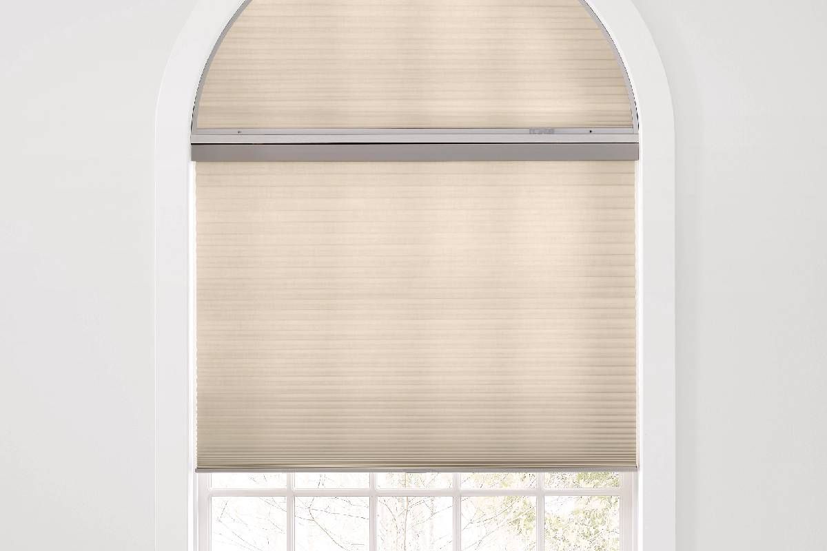Hunter Douglas arched window shades near Manasquan, NJ