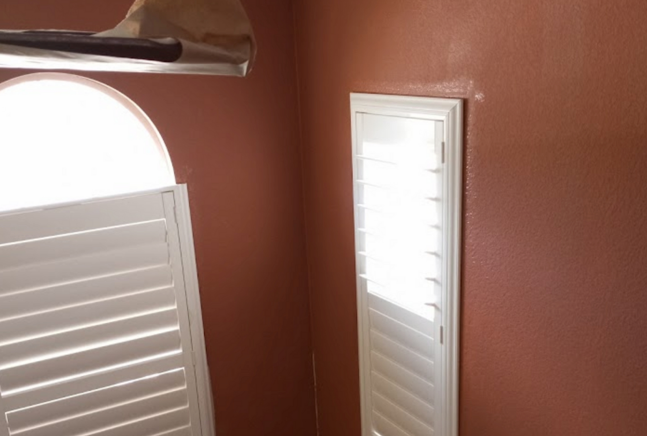 Professional interior house painting in progress by Bratts Painting in Manteca.
