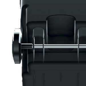 bidone carrellato lt 360 dettaglio 1