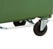 cassonetto compact 660 lt dettaglio