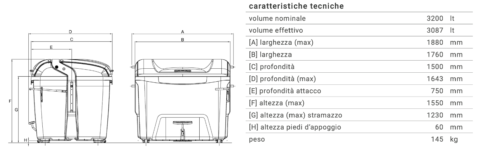 cassonetto leonardo - scau ecologica