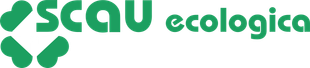 logo vettoriale verde scau ecologica