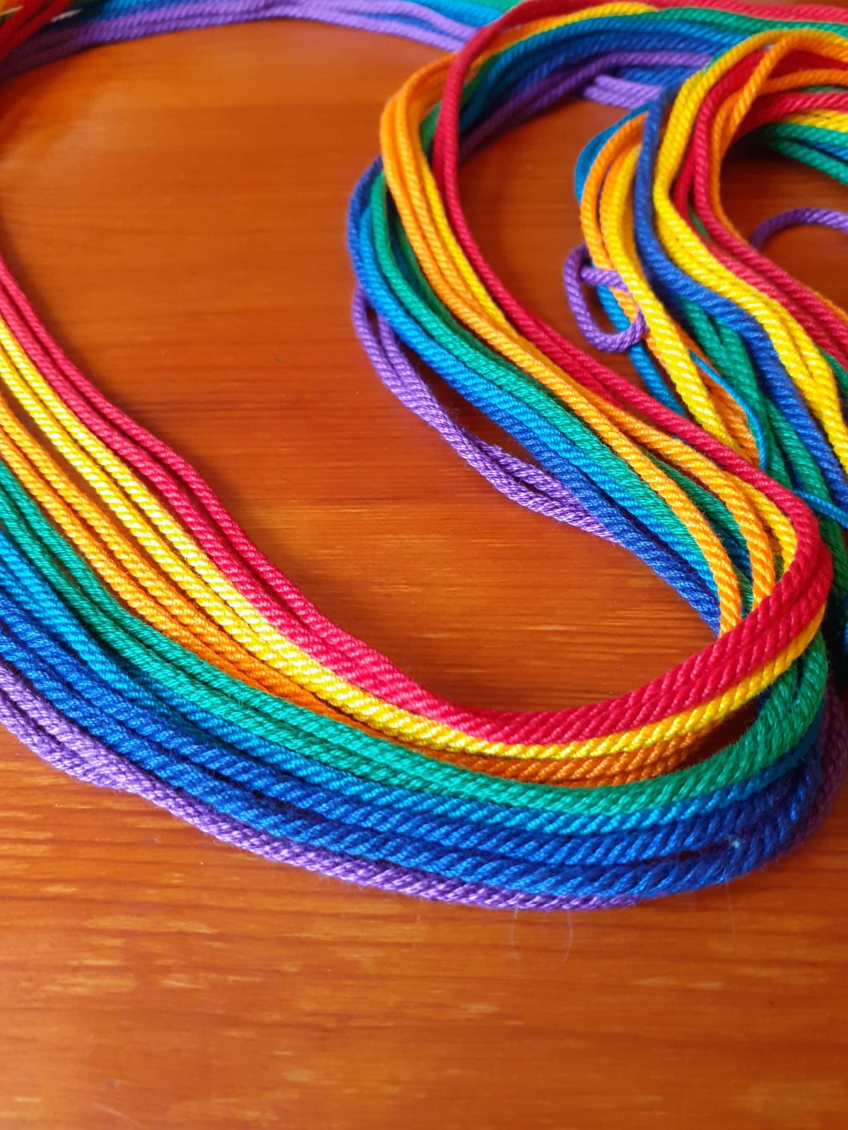 Rainbow cotton