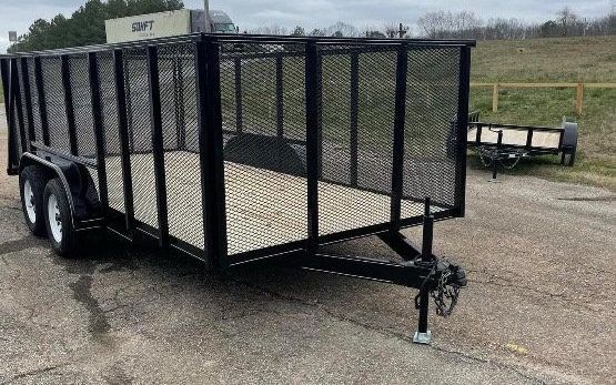 4ft Sides - Utility Tandem Axle - Brake & Tube Top Rail