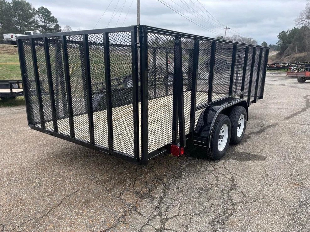 4ft Sides - Utility Tandem Axle - Brake & Tube Top Rail
