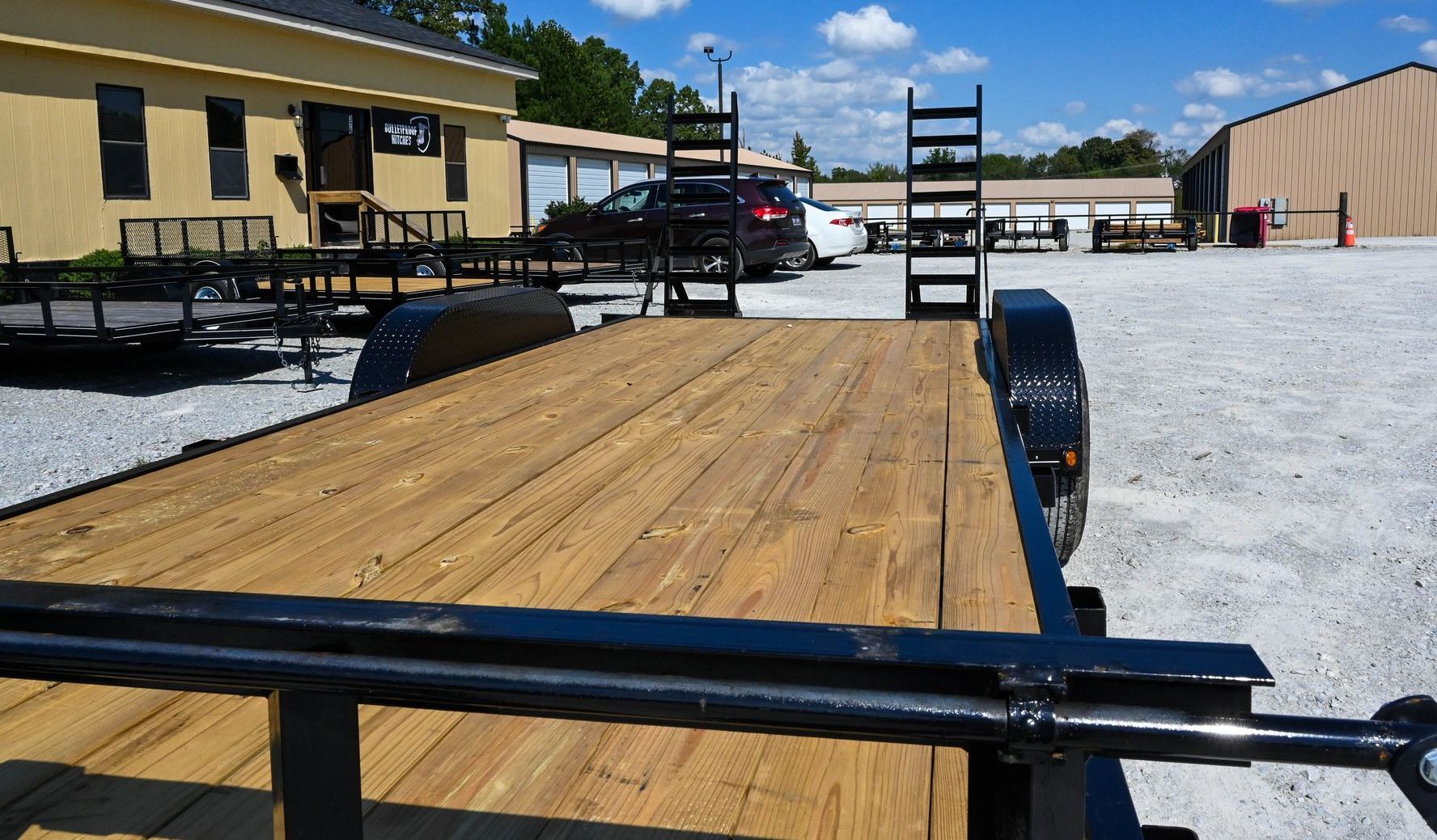 7' x 22' Equipment Trailer