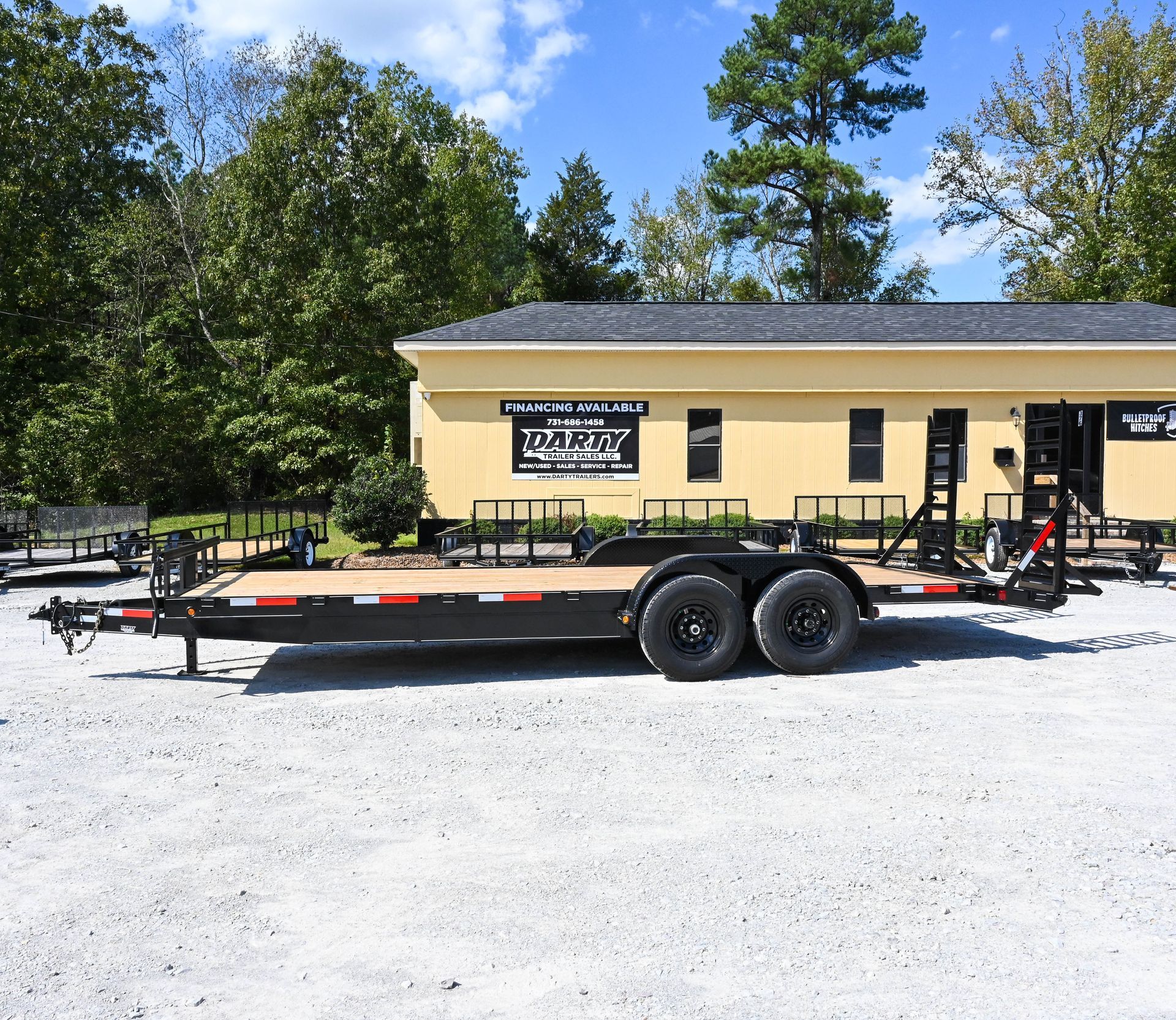 7' x 22' Equipment Trailer