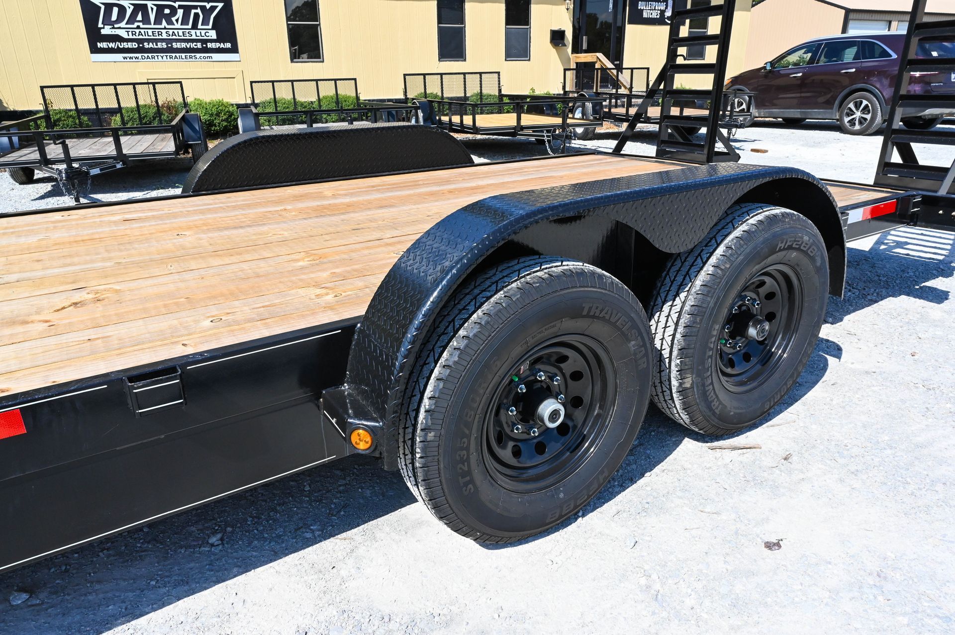 7' x 22' Equipment Trailer