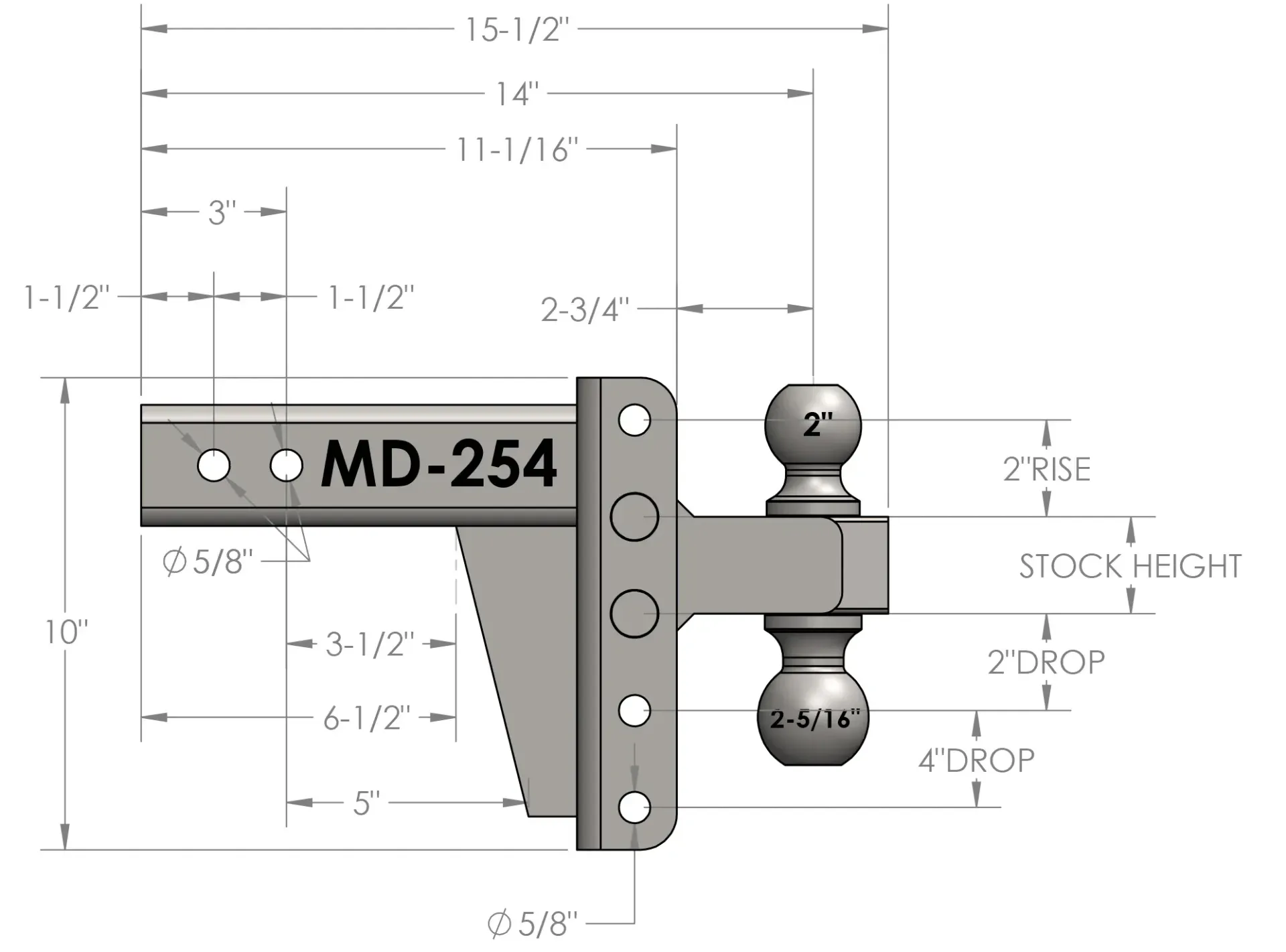 Bulletproof Hitch 2.5