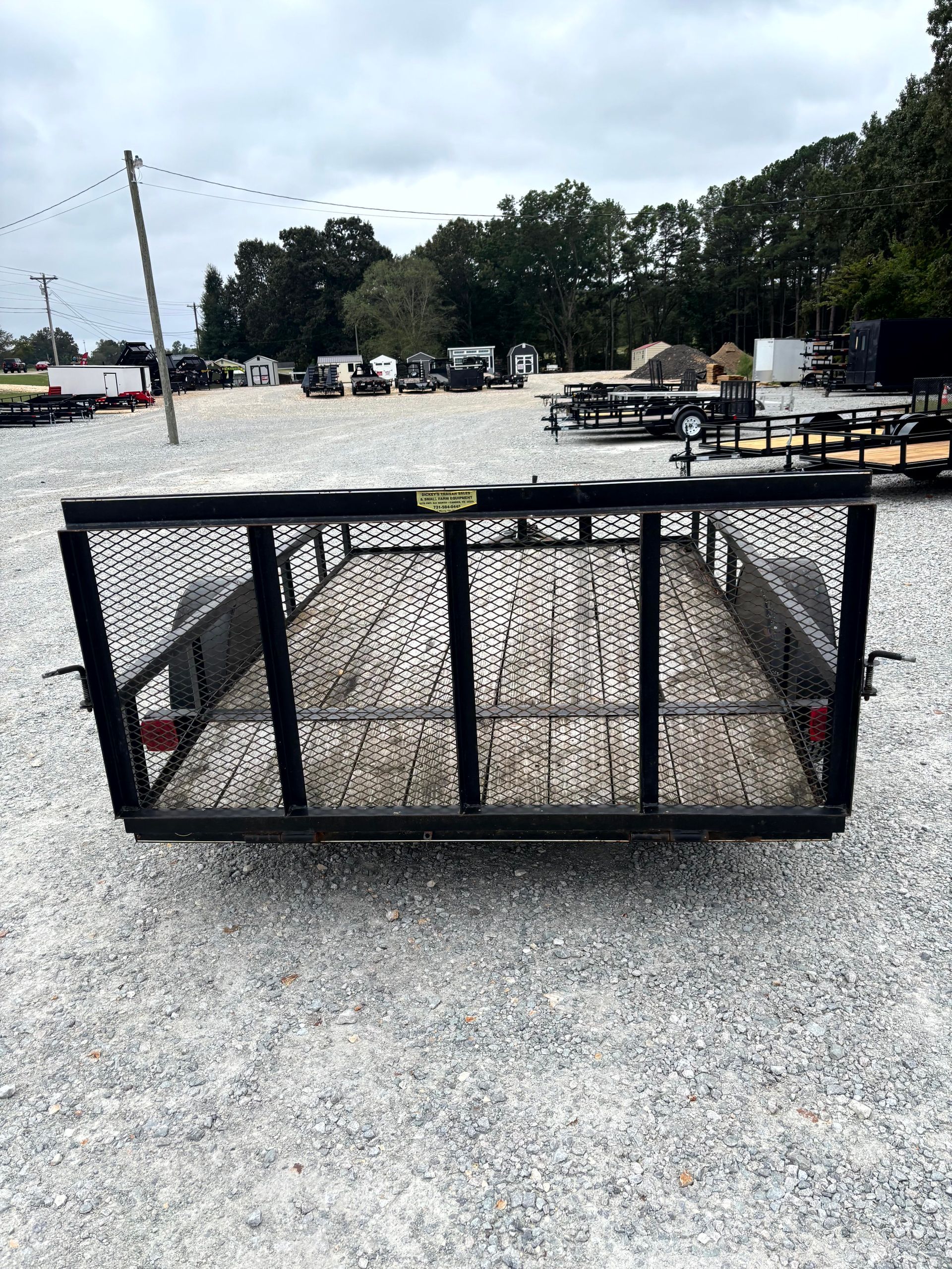 6'4x10 single axle
