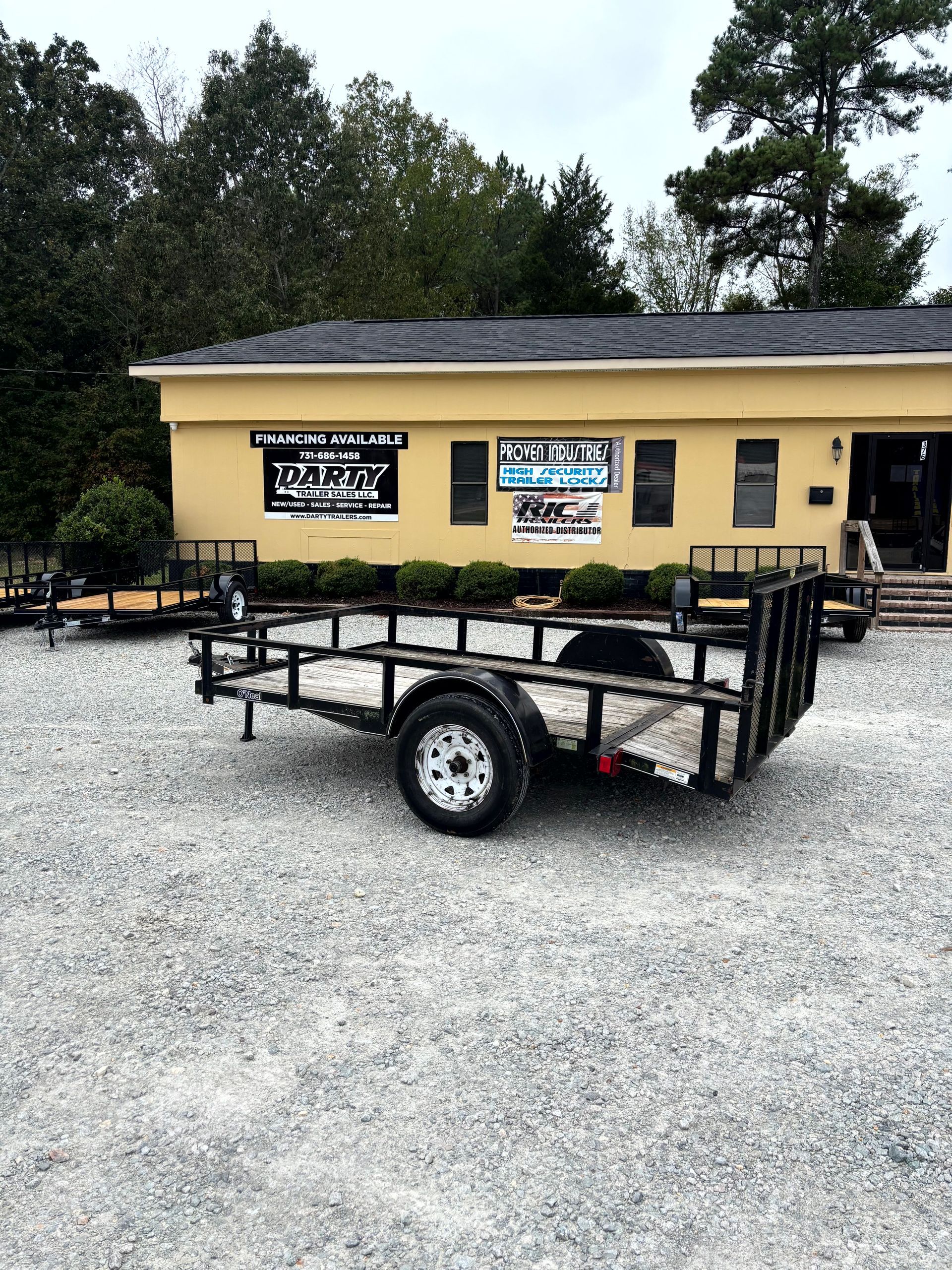 6'4x10 single axle