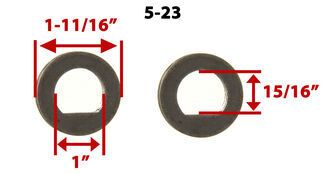 D Washer for EZ Lube Spindles