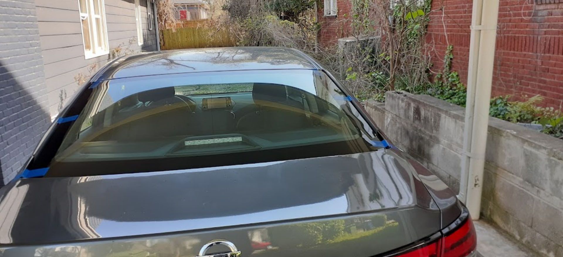 After rear glass replacement — Grayson, GA — Express Mobile Auto Glass