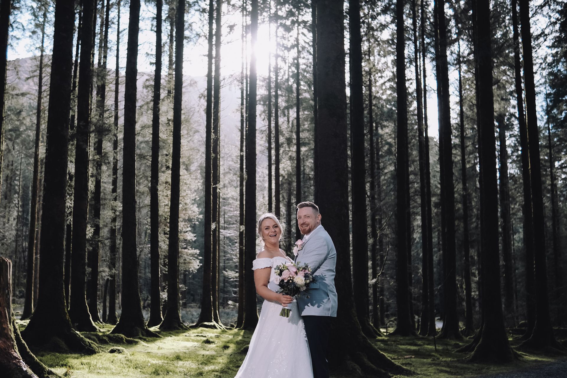 Spring Wedding gougane Barra Hotel
