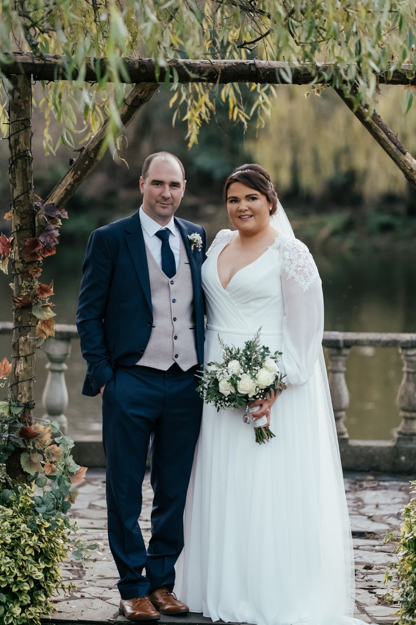 Innishannon house hotel winter wedding