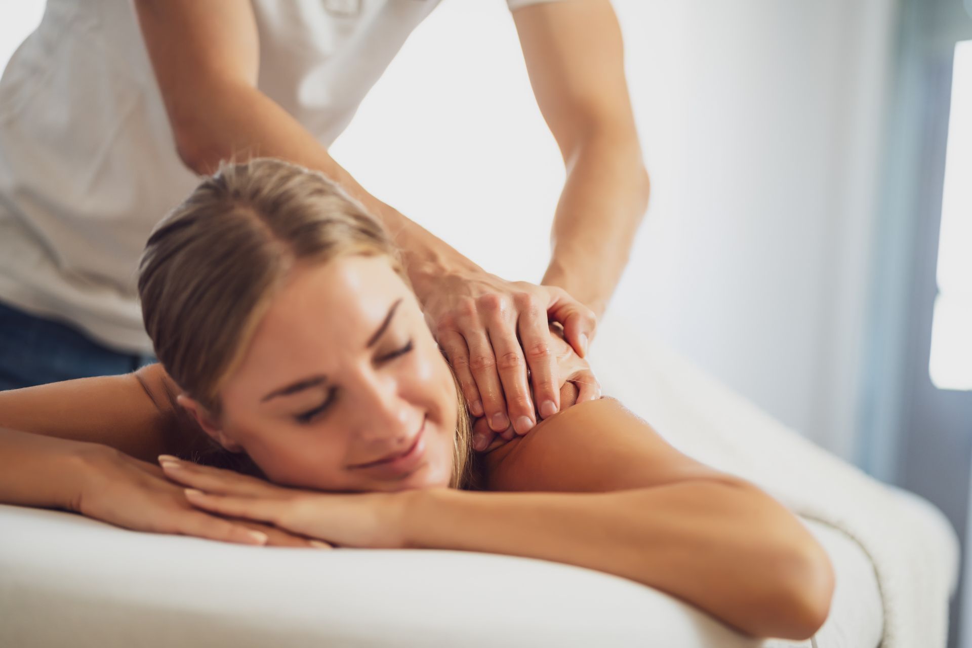 Woman Getting Massage