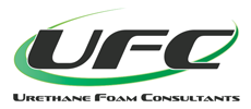 The logo for ufc urethane foam consultants
