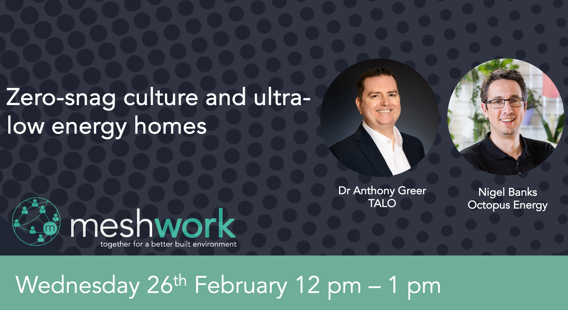 TALO interviewed on Meshwork podcast - solutions to delivering ultra-low energy homes