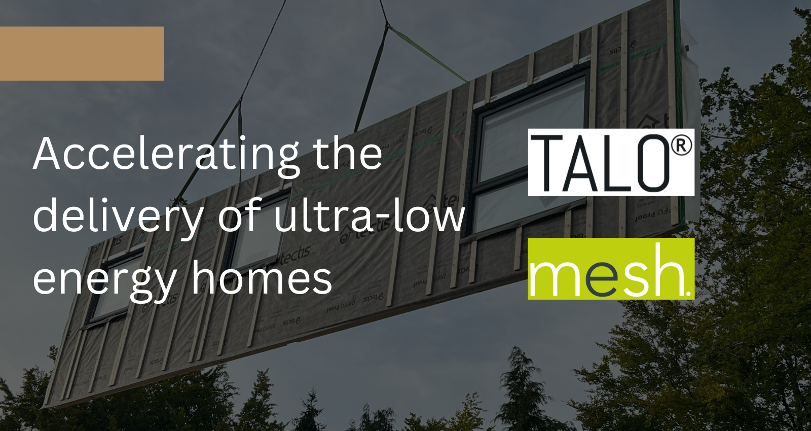 New collaboration signed to accelerate the delivery of ultra-low energy housing