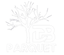 Logo bianco di un albero spoglio sopra la scritta