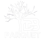 Logo bianco di un albero spoglio sopra la scritta