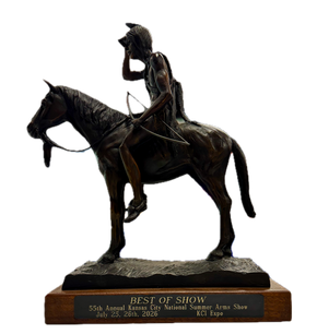 KC Scout Bronze Statue illustration