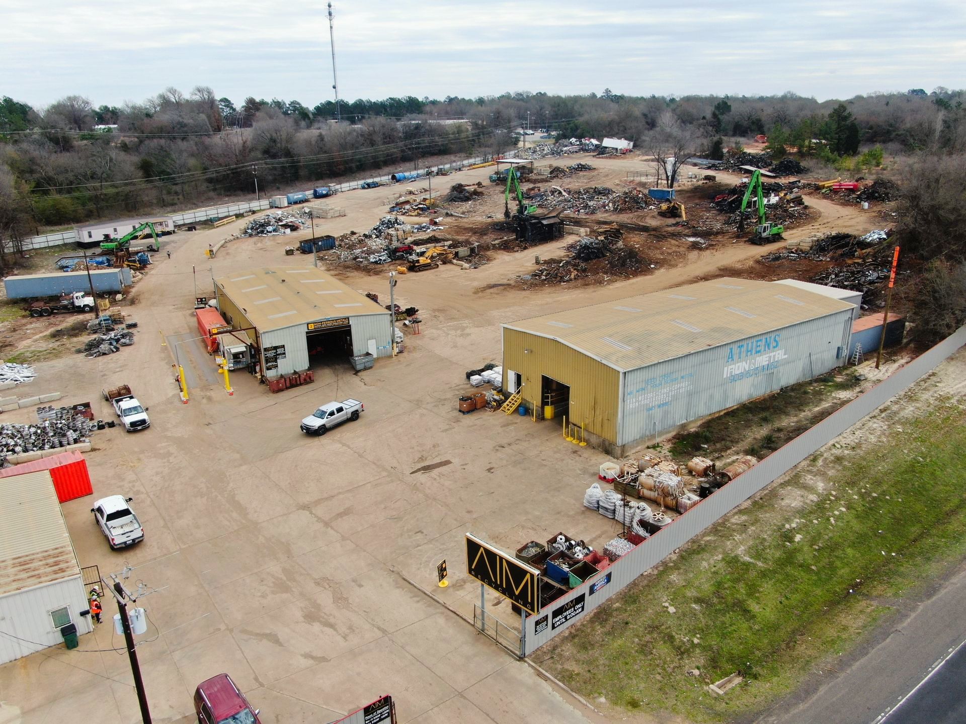 Scrap Yard Locations AIM Recycling East Texas Scrap for Cash