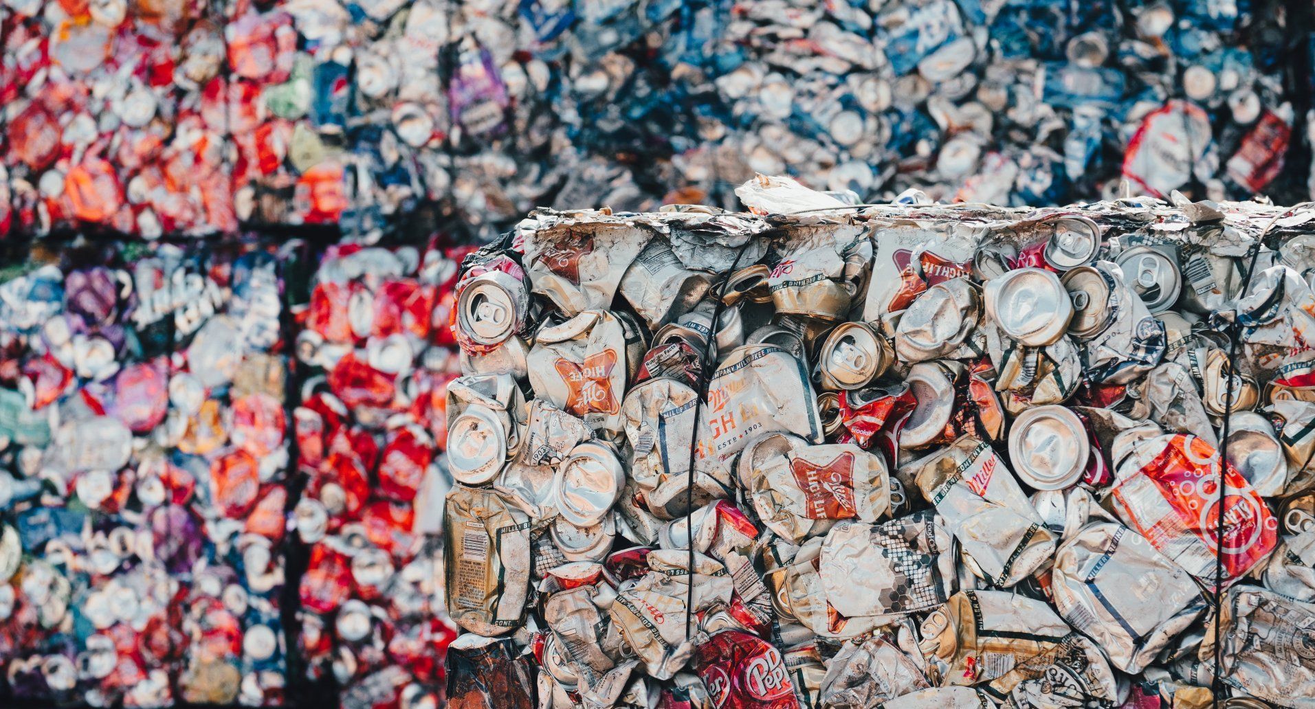 Recycle Aluminum With AIM Recycling Crushed Aluminum Cans
