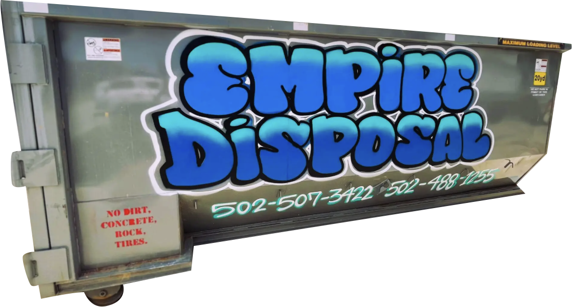 What can and can't go in a dumpster | Empire Disposal 502 Louisville KY