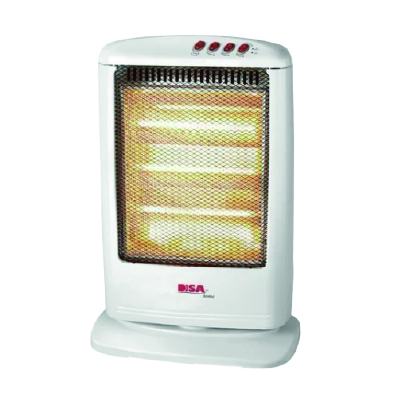 Calefactor eléctrico de cuarzo con 3 niveles de calor
