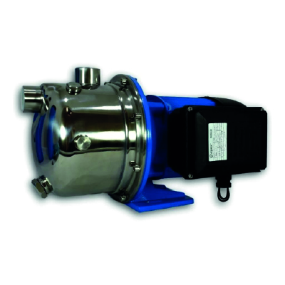 Bomba TipoJet AQUEX 1 Hp Cabezal de acero Inoxidable