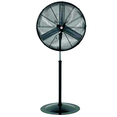 Ventilador industrial de pedestal marca Mytek de 30” de diámetro Modelo 3341