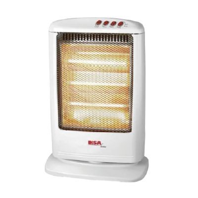 Calefactor eléctrico de cuarzo con 3 niveles de calor