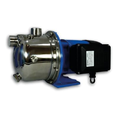 Bomba TipoJet AQUEX 1 Hp Cabezal de acero Inoxidable