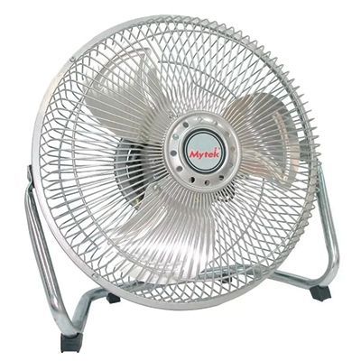 Ventilador de piso, pared y mesa de 3 velocidades marca Mytek de 10” de diámetro Modelo 3336