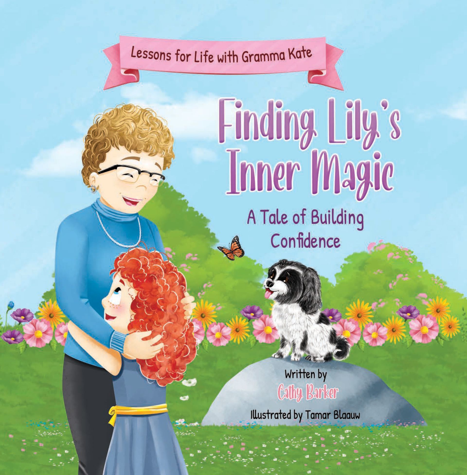 Cover of the children’s book “Finding Lily’s Inner Magic” by Gramma Kate.
