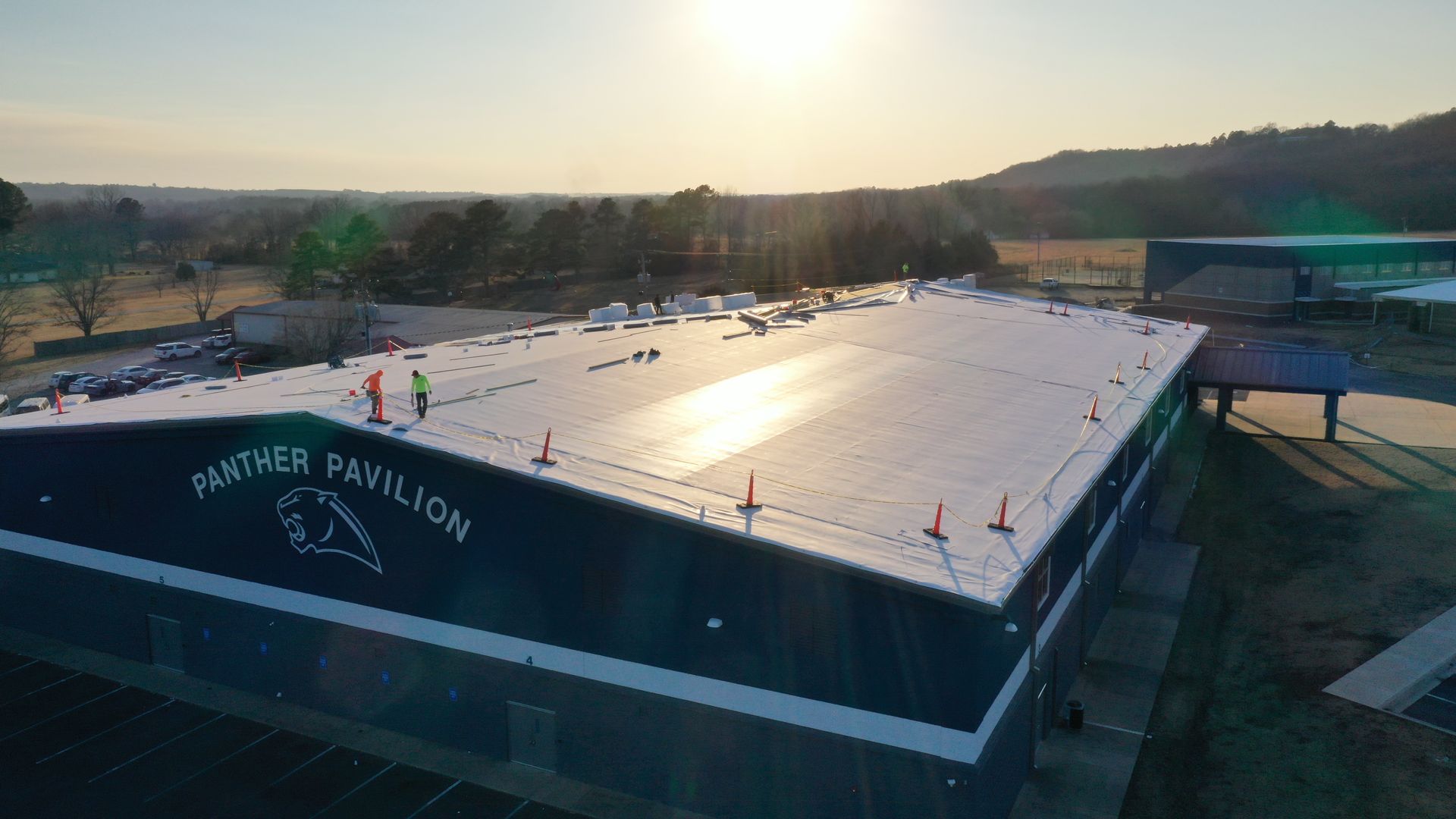 A full roof replacement will prevent leaks or further damage to the roof and the rest of the building.