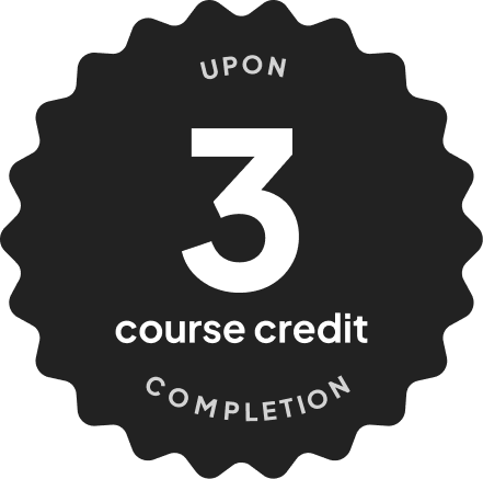 Badge: 4 Credits Upon Completion
