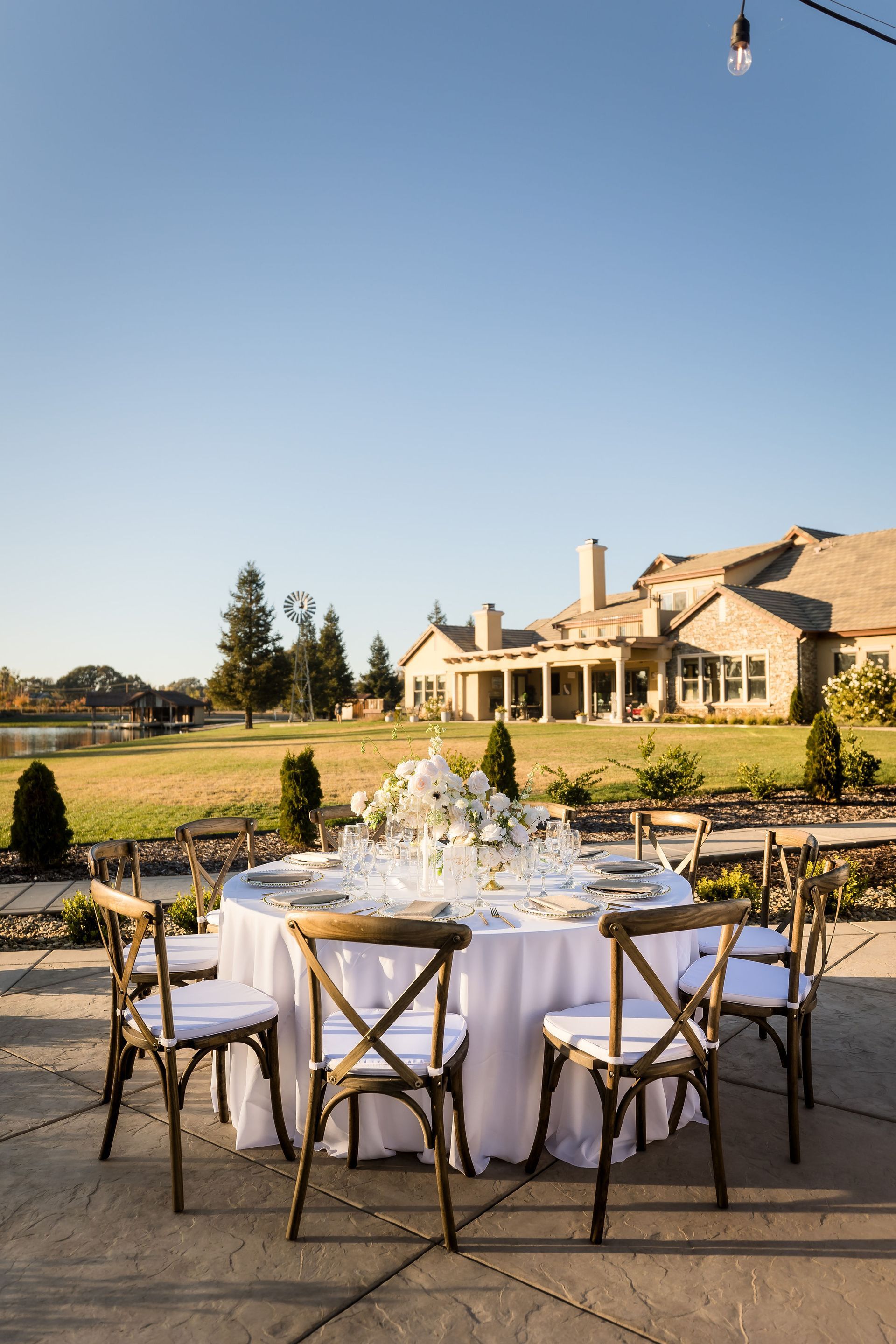 Lakeview Estates Wedding Venue Outdoor Area