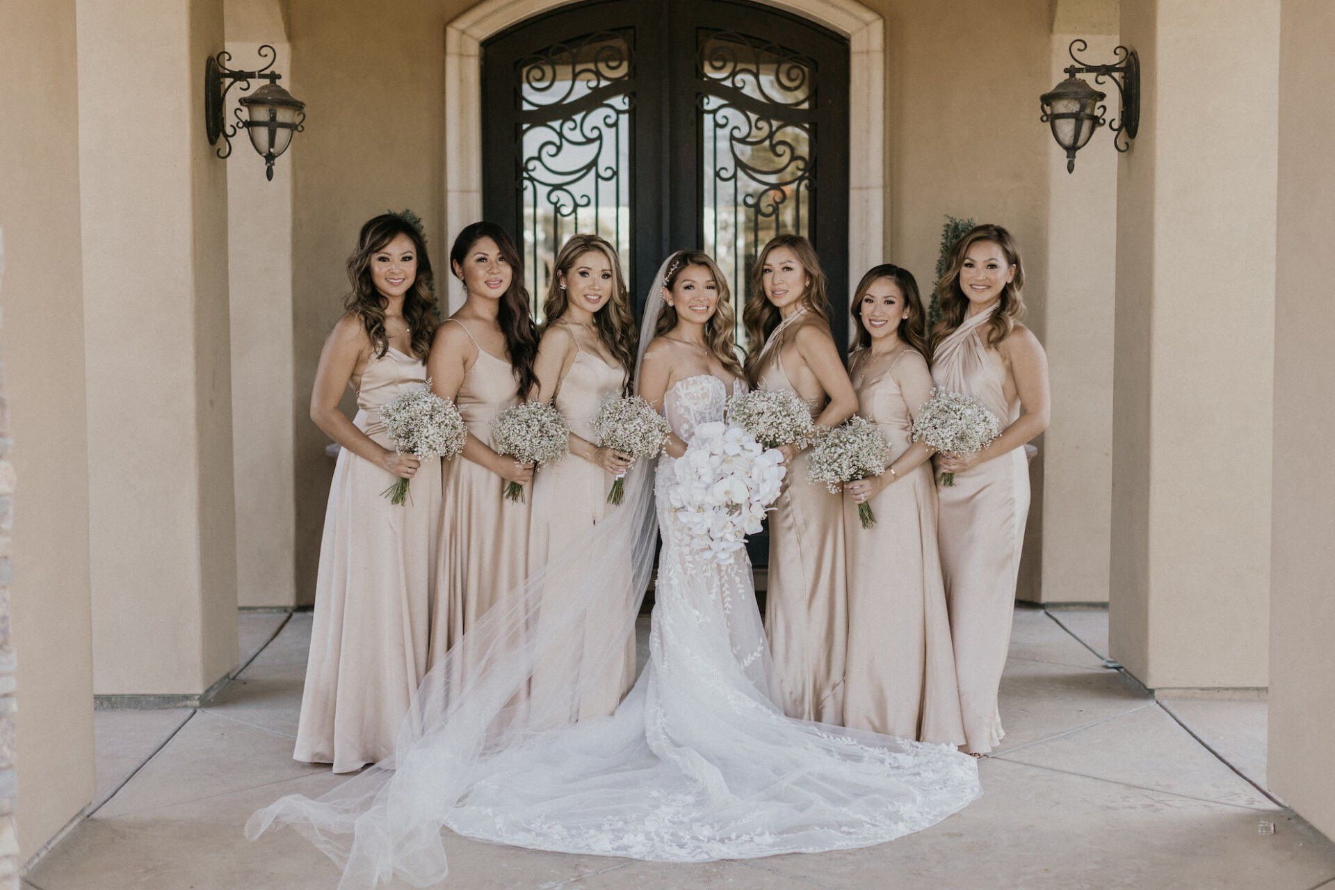 Lakeview Estates Wedding Bridal Party